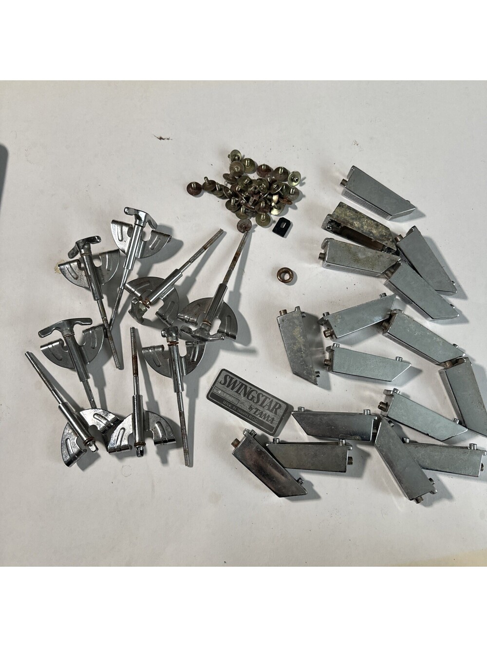 Vintage Tama Swingstar 8 Rods Claws 16 Lugs 80's Taiwan Badge screws Bass Drum